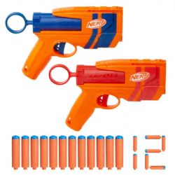 NERF N SERIES - WARD DUO PACK BLASTER À FLÉCHETTES